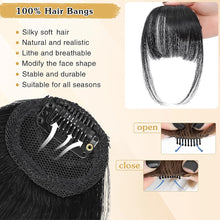 Load image into Gallery viewer, Synthetic Natural Forehead Ins Hair Fake Fringes Air Bangs Wig Female Piece Real Comic Flush Bangs Invisible Wig