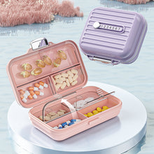 Load image into Gallery viewer, Waterproof 7 Grid Sealed Portable Medicine Box Transparent Medicine Multi-functional Subpackage Medicine Box Storage Box