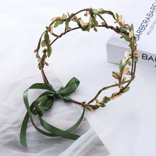 Load image into Gallery viewer, Crown Elf Tiara Vine Fairy Crown Headpiece Gothic Headband Woodland Wedding Hair Accessories Photography Daily Photo Props