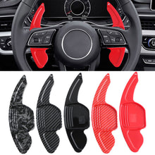 Load image into Gallery viewer, 2Pcs Car Steering Wheel Paddle ABS Shifter Gear Shift Paddles Extension Accessories For Audi A3 A4 A5 A6 A7 S3 S4 S5 R8 Q5 A4L A6L A8 S7 Q3 Q7