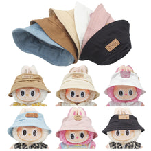Load image into Gallery viewer, Doll Hat for Dollhouse Miniature 17cm Labubu Color Match Hat Kawaii Cute Doll Accessories Kids Girls Toys