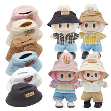 Load image into Gallery viewer, Doll Hat for Dollhouse Miniature 17cm Labubu Color Match Hat Kawaii Cute Doll Accessories Kids Girls Toys