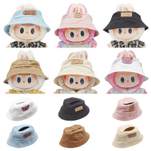 Load image into Gallery viewer, Doll Hat for Dollhouse Miniature 17cm Labubu Color Match Hat Kawaii Cute Doll Accessories Kids Girls Toys