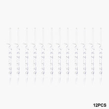 Load image into Gallery viewer, 12/24/36pcs Crystal Clear Christmas Tree Ornaments Acrylic Icicle Pendants For Holiday & Winter Party Home Decorations New Year Gift