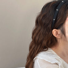 Load image into Gallery viewer, Simple Bowknot Hair Band Versatile Temperamental Hair Hoop Headband Solid Color Headwear Hair Accessories for Women