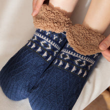 Load image into Gallery viewer, Thick Plush Autumn Winter Floor Socks Indoor Anti-slip Warm Slippers Socks Soft Comfortable Cold Resistant Floor Socks