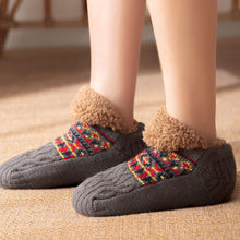 Load image into Gallery viewer, Thick Plush Autumn Winter Floor Socks Indoor Anti-slip Warm Slippers Socks Soft Comfortable Cold Resistant Floor Socks