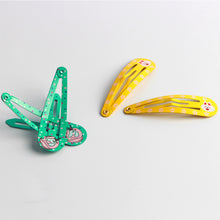 Load image into Gallery viewer, 40pcs/set Colorful Printed Children Hair Clip Lovely Bangs Hairpin BB Clip Versatile Fashionable Headwear Hair Accessories