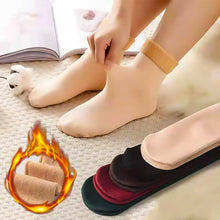 Load image into Gallery viewer, Fleece Thick Mid-tube Socks Soft Comfortable Cold Resistant Warm Floor Socks Snow Socks Autumn Winter Plush Warm Socks