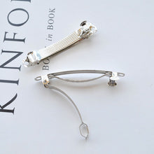 Load image into Gallery viewer, 10pcs/set Spring Clip Multi Sized Durable Handmade Hair Clip DIY Accessories Headwear Material Shrapnel Clip for Women
