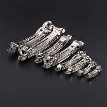 Load image into Gallery viewer, 10pcs/set Spring Clip Multi Sized Durable Handmade Hair Clip DIY Accessories Headwear Material Shrapnel Clip for Women