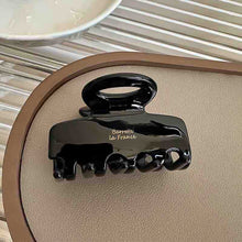 Load image into Gallery viewer, Simple Temperamental Hairpin Hair Claw Clip Solid Color Acrylic Headwear Hair Clip Hair Accessory for Women