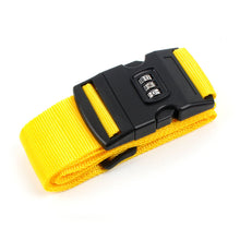 Load image into Gallery viewer, Password Baling Strap Durable Sturdy Wear-resistant Luggage Travel Suitcase Strap Reinforced Luggage Strap Travel Accessory