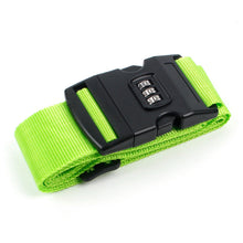 Load image into Gallery viewer, Password Baling Strap Durable Sturdy Wear-resistant Luggage Travel Suitcase Strap Reinforced Luggage Strap Travel Accessory