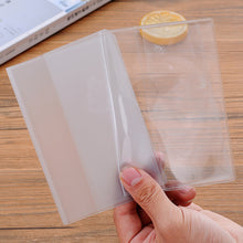 Load image into Gallery viewer, PVC Transparent Passport Protective Cover Waterproof Dustproof Scratch-proof Passport Case Multifunctional Card Holder Case