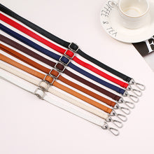 Load image into Gallery viewer, Adjustable Multicolor PU Leather Bag Shoulder Strap Handmade DIY Crossbody Shoulder Strap Durable Bag Accessory