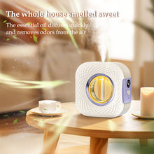 Load image into Gallery viewer, Aroma Diffuser Fragrance Essential Oil Aromatherapy Machine Wall Mounted Humidifier Machine Air Freshener Bedroom Toilet