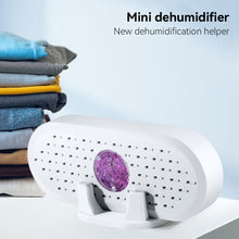 Load image into Gallery viewer, Mini Moisture Absorbers ABS 10W White Effective Portable Electric Dehumidifiers for Closet Shoe Cabinet