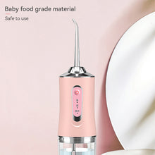 Load image into Gallery viewer, Handheld Portable Tooth Rinser Household Electric Tooth Cleaner Tooth Care Water Floss Oral Cleaning Tooth Cleaner Dental Irrigator
