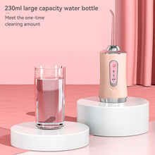 Load image into Gallery viewer, Handheld Portable Tooth Rinser Household Electric Tooth Cleaner Tooth Care Water Floss Oral Cleaning Tooth Cleaner Dental Irrigator