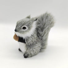 Load image into Gallery viewer, Simulation Mini Squatting Squirrel Model Cute Imitation Squirrel Ornaments Children Birthday Gifts Home Decoration Plush Figures Craft