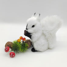 Load image into Gallery viewer, Simulation Mini Squatting Squirrel Model Cute Imitation Squirrel Ornaments Children Birthday Gifts Home Decoration Plush Figures Craft