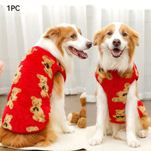Load image into Gallery viewer, 10-35kg Golden Retriever French Bulldog Clothes Pajamas Warm Fleece Winter Cat Coat Pet Clothes For Medium and Large Dogs