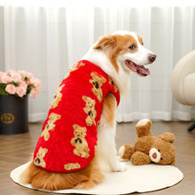 Load image into Gallery viewer, 10-35kg Golden Retriever French Bulldog Clothes Pajamas Warm Fleece Winter Cat Coat Pet Clothes For Medium and Large Dogs