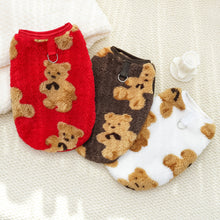 Load image into Gallery viewer, 5-10kg Bichon French Bulldog Clothes Pajamas Warm Fleece Winter Cat Coat Pet Clothes For Small and Medium Dogs