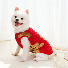 Load image into Gallery viewer, 5-10kg Bichon French Bulldog Clothes Pajamas Warm Fleece Winter Cat Coat Pet Clothes For Small and Medium Dogs