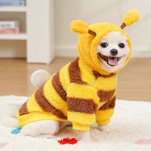 Load image into Gallery viewer, 1.5-10kg Golden Retriever French Bulldog Clothes Pajamas Warm Fleece Winter Cat Coat Pet Clothes For Medium and Large Dogs