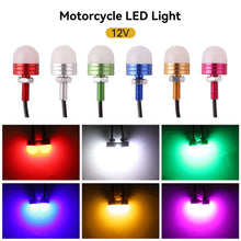 Load image into Gallery viewer, 2Pcs 12V Motorcycle Signal Light Turn Signal Daytime Running Lamp Fog Lamp Angel Light Accessories