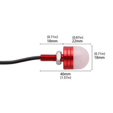 Load image into Gallery viewer, 2Pcs 12V Motorcycle Signal Light Turn Signal Daytime Running Lamp Fog Lamp Angel Light Accessories