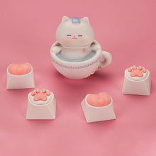 Load image into Gallery viewer, 4Pcs 3D Cute Soft Cartoon Keycaps Replace for Cherry MX Gaming Mechanical Keyboard Keycap Keys Anime Custom Key Caps