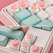 Load image into Gallery viewer, 4Pcs 3D Cute Soft Cartoon Keycaps Replace for Cherry MX Gaming Mechanical Keyboard Keycap Keys Anime Custom Key Caps