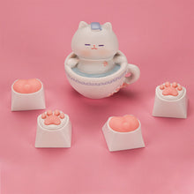 Load image into Gallery viewer, 4Pcs 3D Cute Soft Cartoon Keycaps Replace for Cherry MX Gaming Mechanical Keyboard Keycap Keys Anime Custom Key Caps