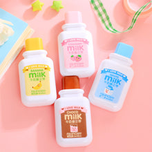 Load image into Gallery viewer, Milk Bottle Portable Correction Tape Kawaii White Out Corrector Promotional Gift Stationery Student Prize School Office Supply