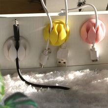 Load image into Gallery viewer, Clip Cable Bobbin Winder clamp protector Earphone Ties Organizer Wire Cord Fixer Holder Data line Tidy Collation Management
