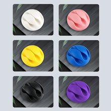 Load image into Gallery viewer, Clip Cable Bobbin Winder clamp protector Earphone Ties Organizer Wire Cord Fixer Holder Data line Tidy Collation Management