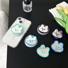 Load image into Gallery viewer, INS Cute Rabbit Mirror Phone Griptok Grip Tok Holder Ring Gift For iPhone Accessories Korean Lovely Foldable Phone Stand Holder