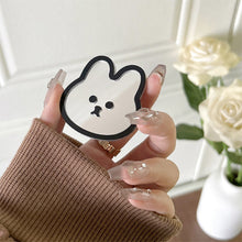 Load image into Gallery viewer, INS Cute Rabbit Mirror Phone Griptok Grip Tok Holder Ring Gift For iPhone Accessories Korean Lovely Foldable Phone Stand Holder