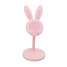 Load image into Gallery viewer, Cell Phone Stand Angle Height Adjustable Bunny Phone Stand for Desk Cute Rabbit Phone Holder Stand for Desk Mobile universal