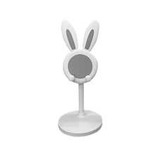 Load image into Gallery viewer, Cell Phone Stand Angle Height Adjustable Bunny Phone Stand for Desk Cute Rabbit Phone Holder Stand for Desk Mobile universal