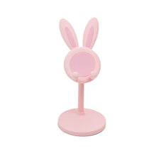 Load image into Gallery viewer, Cell Phone Stand Angle Height Adjustable Bunny Phone Stand for Desk Cute Rabbit Phone Holder Stand for Desk Mobile universal