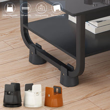 Load image into Gallery viewer, Adjustable Height Table Foot Pad Clipboard Style Bed Foot Sofa Furniture Base Pad High Block Support Elevated
