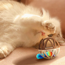 Load image into Gallery viewer, New Pet Supplies Sound Making Toy Cage Mouse Cat Toy Self Entertaining Boring Relief Pet Stick Calling Ball Cat Toy Home Goods