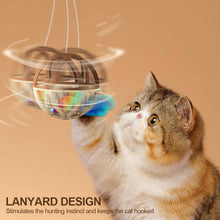 Load image into Gallery viewer, New Pet Supplies Sound Making Toy Cage Mouse Cat Toy Self Entertaining Boring Relief Pet Stick Calling Ball Cat Toy Home Goods