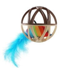 Load image into Gallery viewer, New Pet Supplies Sound Making Toy Cage Mouse Cat Toy Self Entertaining Boring Relief Pet Stick Calling Ball Cat Toy Home Goods