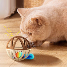 Load image into Gallery viewer, New Pet Supplies Sound Making Toy Cage Mouse Cat Toy Self Entertaining Boring Relief Pet Stick Calling Ball Cat Toy Home Goods
