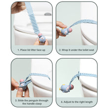 Load image into Gallery viewer, Cartoon Toilet Lid Opener Anti-Dirt Toilet Ring Handle Lifting Device Cute Lid Lifter Creative Bathroom Accessories